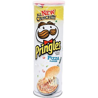 Pringles Potato Chips Pizza Flavour (107g)