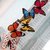 Kuhu Creations Small Butterfly Magnet Plastic 3-D Creative Fridge Stickers, (Multicolor 20 Pcs).
