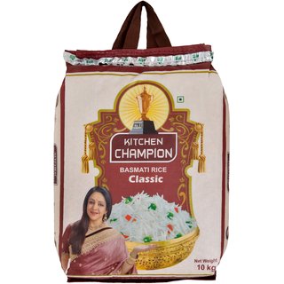 Buy Kitchen Champion Classic Basmati Rice 10kg Online @ ₹1000 from ...