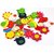 Kuhu Creations Supreme Fridge Magnet Wooden Stickers Cute and Beautiful. (Vivid Color Thin Shapes Mix 36 Pcs).