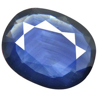 Natural Neelam Rashi Ratna 5 Ratti (4.6 carats) Stone  Origional and Certified by GEMOLOGICAL LABORATORY OF INDIA (GLI) Blue Sapphire Precious Gemstone Unheated and Untreated Top Quality Gems for Astrological Purpose