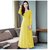 RAABTA RWD-01046 MUSTARD YELLOW LONG DRESS WITH FULL SLEEVES