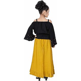 full yellow dress