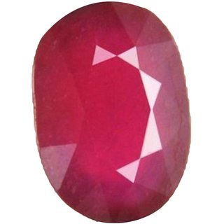 Natural Ruby Stone 8 Ratti (7.3 carats) Rashi Ratna  Origional and Certified by GEMOLOGICAL LABORATORY OF INDIA (GLI) Manik Precious Gemstone Unheated and Untreated Top Quality Gems for Astrological Purpose