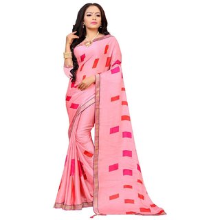                       Manyata Pink Color Saree                                              