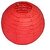 Skycandle.in 10 inch paper lantern color red pack of 2