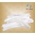 NUVO MEDSURG Disposable White Bouffant Cap And Transparent Gloves - 200 Pcs (Pack Of 2)