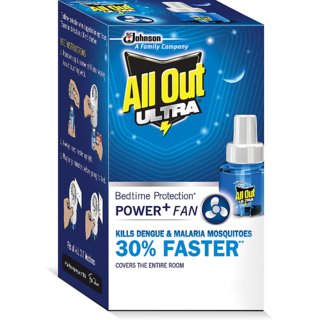 Buy All Out Ultra Power Plus Fan Refill( Pack of 2 ) Online @ ₹150 from ...
