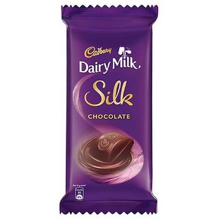 Buy Cadbury Dairy Milk Silk Plain 60G( Pack of 2 ) Online @ ₹140 from ...