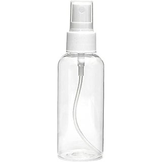 Buy Wonder Star Empty Plastic Transparent Refillable Fine Mist Spray Bottle For Hand Sanitizer 30ml Each Online Get 37 Off