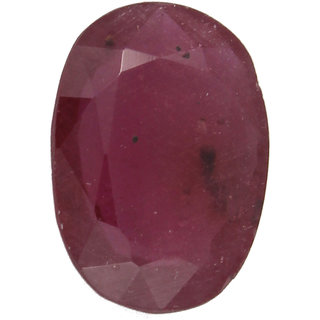 Be You 5 cts(5.49 ratti) Red Color Faceted Oval Shape Natural African Ruby (Manak)