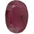 Be You 5 cts(5.49 ratti) Red Color Faceted Oval Shape Natural African Ruby (Manak)