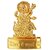 Kesar Zems Zinc Goddess Maa Saraswati Idol (7 cm x 5 cm x 0.5 cm Gold)
