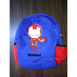 Kuhu Creations Cute Cartoon Style Small Bag, Backpack (Blue Style 1 Units (IRONM)).
