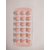 MultiCart Easy Push POP-UP ice Tray with Flexible Silicone Bottom Without lid, 18 Cubes - Pack of 1 Random color