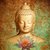 Style UR Home - Meditating Buddha wallpaper - 24 x 24- Vinyl Non Tearable High Quality Vastu Complaint Printed Poster