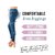 Enaa Fashion Women's Poly Cotton Casual Denim Look Stretchable Jeggings (Free Size 28-34 Waist) - Set of 1