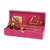 JEWEL FUEL 24K Golden Rose And Love Stand With Velvet Gift Box