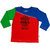 Buzzy Boy's Red Round Neck Full-Sleeves Cotton T-shirt
