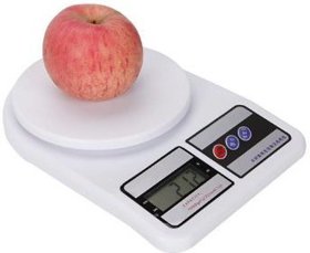 SF-400 1gm-10Kg Kitchen Weighing Scale (White)
