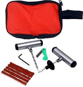 love4ride Allyours Complete Tubeless Tyre Puncture Repair Kit (Nose Pliers + Cutter + Rubber Cement