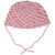 BUZZY Girl's Crochet Pink Cap with Ties and Beads