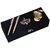 JEWEL FUEL Gold Plated Pen And Gold Plated Table Clock Gift Set