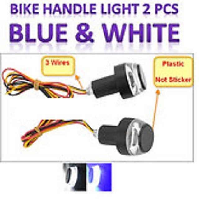 bike handle light blue price