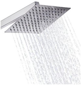 LOGGER - Ultra Slim Square Shower 6X6 Inches with 12 Inches Square Arm