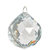 Ganesharter Acrylic Crystal Strings Bead Glass Drop Curtain (Multicolor) -Set of 10