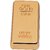 JEWEL FUEL 24K Gold Plated Gold Bar Paper Weight, Visiting Card Holder and Apple Shape Table Clock Gift Set