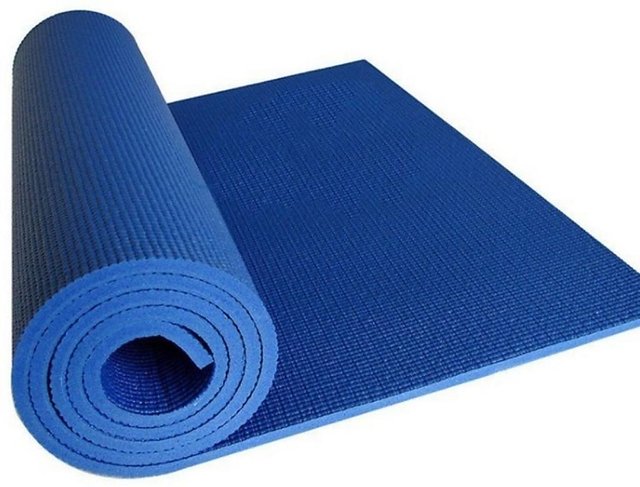 Buy Strauss Blue Pvc , Foam Yoga mat - 1 pc Online at Low Prices in India 