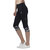 Women's MultiSport Wear - Capri with Pocket (Leggings 3/4th) V Flex Printed Bottom Patch