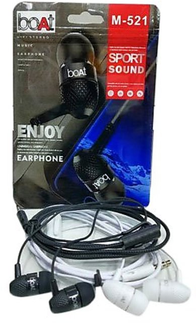 boat m 521 basshead earphones