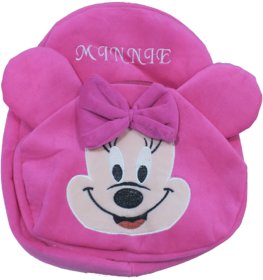 Minnie Mouse Pink Soft Bag for Kids