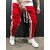 Ruggstar Track Pant for Men(Red 8 patti)