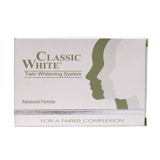                       Classic White Skin whitening Soap 85g (Pack of 4)                                              