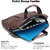 SHIBUILaptop Shoulder Bag,Sleeve Case for Work/Travel,Fits 15-15.6 Inches Laptop/Notebook/MacBook/Ultrabook Computer.