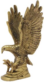 Shubh Sanket Vastu Brass Eagle 8 inches