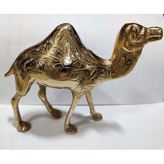 Shubh Sanket Vastu Brass Camel 8 inches