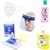 CreateAwitty Pack of 5 For All KN95 Mask, 100 ML Hand Sanitizer,20ML Gadget Disinfector, Face Shield 250ML hand Wash