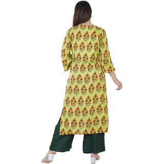Stylish Women green palazoset 2025 at ShopCircuit | ONDC