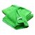 4-Piece Microfiber Towel Cloth Set Car And Bike Cleaning Household Dusting, Scratch Free Cleaning - Green Color, 40X40Cm
