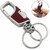 Imported Omuda 3718 Metal Hook Key Chain With Double Ring Chrome Plated Key Chain (Set Of 1)