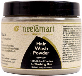 Neelamari 100 Natural Hair Wash Powder(100gm)