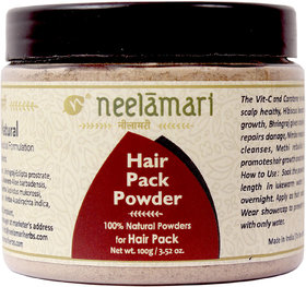 Neelamari HAIR PACK Powder with Jatamansi  (100gm)