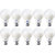 Nirvig Brand 9 Watt Cool White LED Bulb (Model DOB) - Pack of 10