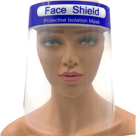 Reusable Safety Face Shield,Anti-fog Full Face Shield, Universal Face Protective Visor for Eye Head Protection(pack of 1