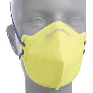                       5 Pieces Anti Pollution Mask With Adjustable Noseclip & Elastic Ear Design Corona Protection Mask                                                 