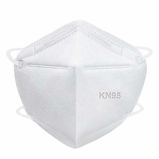                       KN95 Anti Pollution Mask With Adjustable Noseclip & Elastic Ear Design Corona Protection 3 Pieces Mask With Cleaner.                                                 